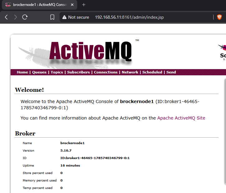 Activemq Console