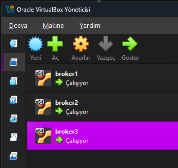 VirtualBox-Status